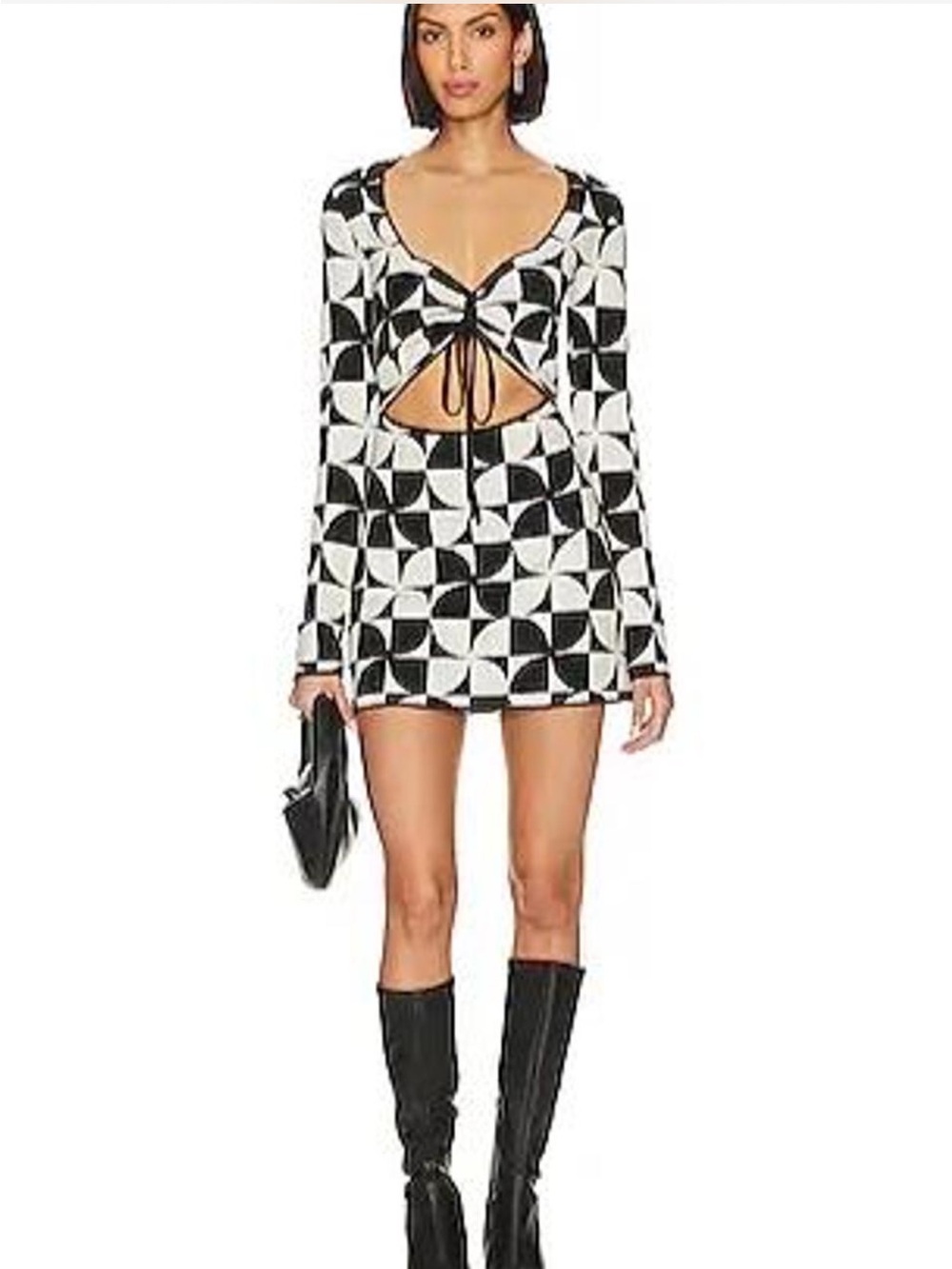 Show Me Your Mumu Twiggy Dress in Sixties Knit
